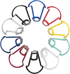 Aluminum Water Bottle Bolt on Cage ( Lots Of Colors) -Live4Bikes